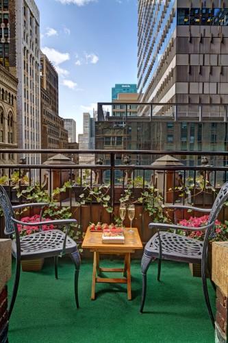 The Love Room Terrace at Library Hotel