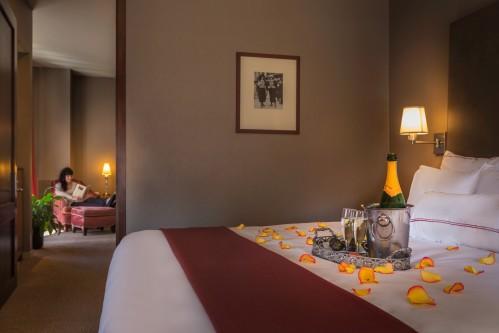 Our Balcony King Suite is 425 Sq. Ft. and is perfect for guest who are looking for a spacious retreat in NYC.