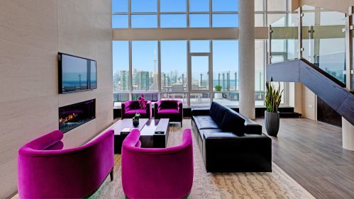 First Floor of our Bi-Level Penthouse Suite