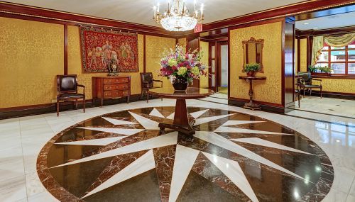 Main Entrance of Hotel Elysee