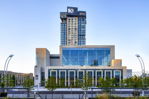 Exterior View of 10XTO and Hotel X Toronto